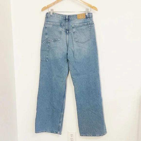 WE THE FREE Baggy High Rise Jeans Medium Wash Size 29 - Picture 7 of 10